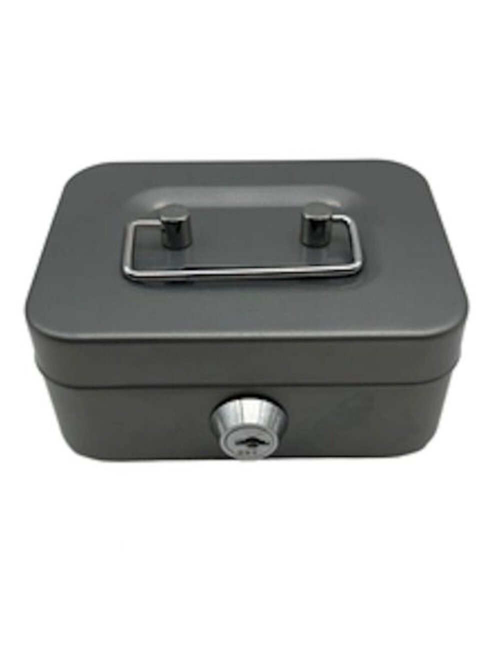 GAMBLING METAL LOCK BOX WITH 2 KEYS NIP - Picture 6 of 6